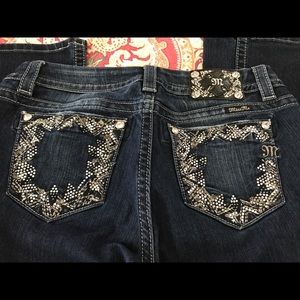 Miss Me Bling Easy Boot Jeans Women's Sz 30